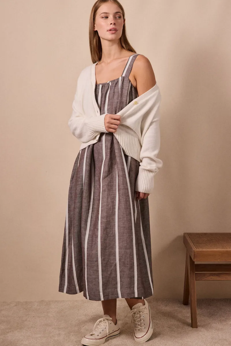 Best Academy Brand Alma Stripe Dress
