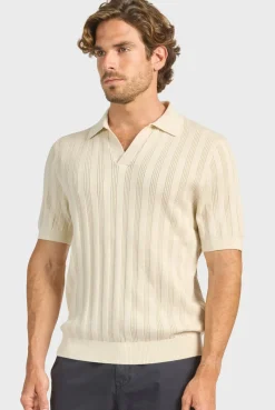 Hot Academy Brand Berg Knit Polo