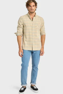 Hot Academy Brand Bolton Check Cord Shirt