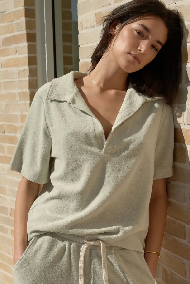 Hot Academy Brand Bond Terry Polo