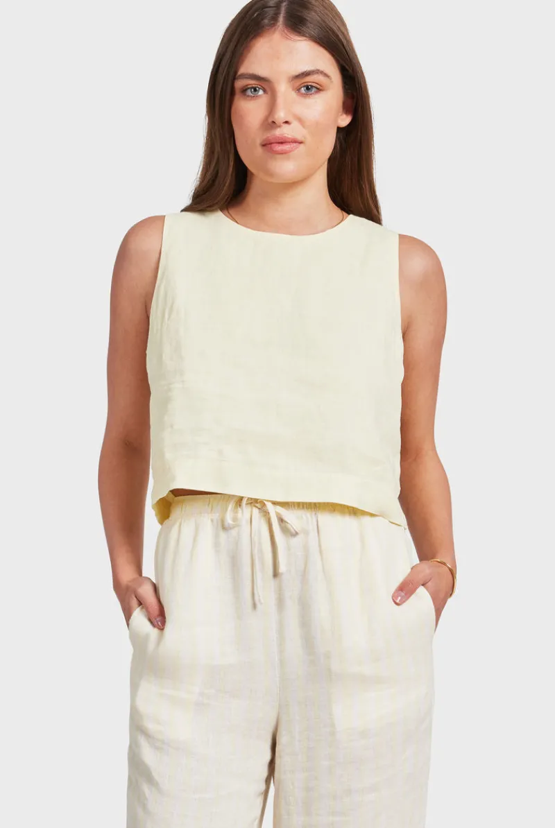 Fashion Academy Brand Candy Linen Cami