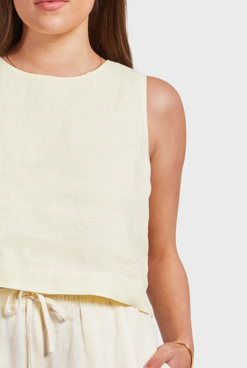 Fashion Academy Brand Candy Linen Cami
