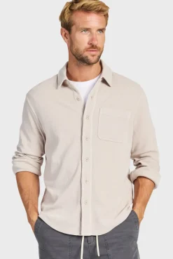 Hot Academy Brand Carlos Cotton Waffle Shirt