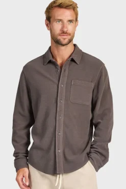 Discount Academy Brand Carlos Cotton Waffle Shirt