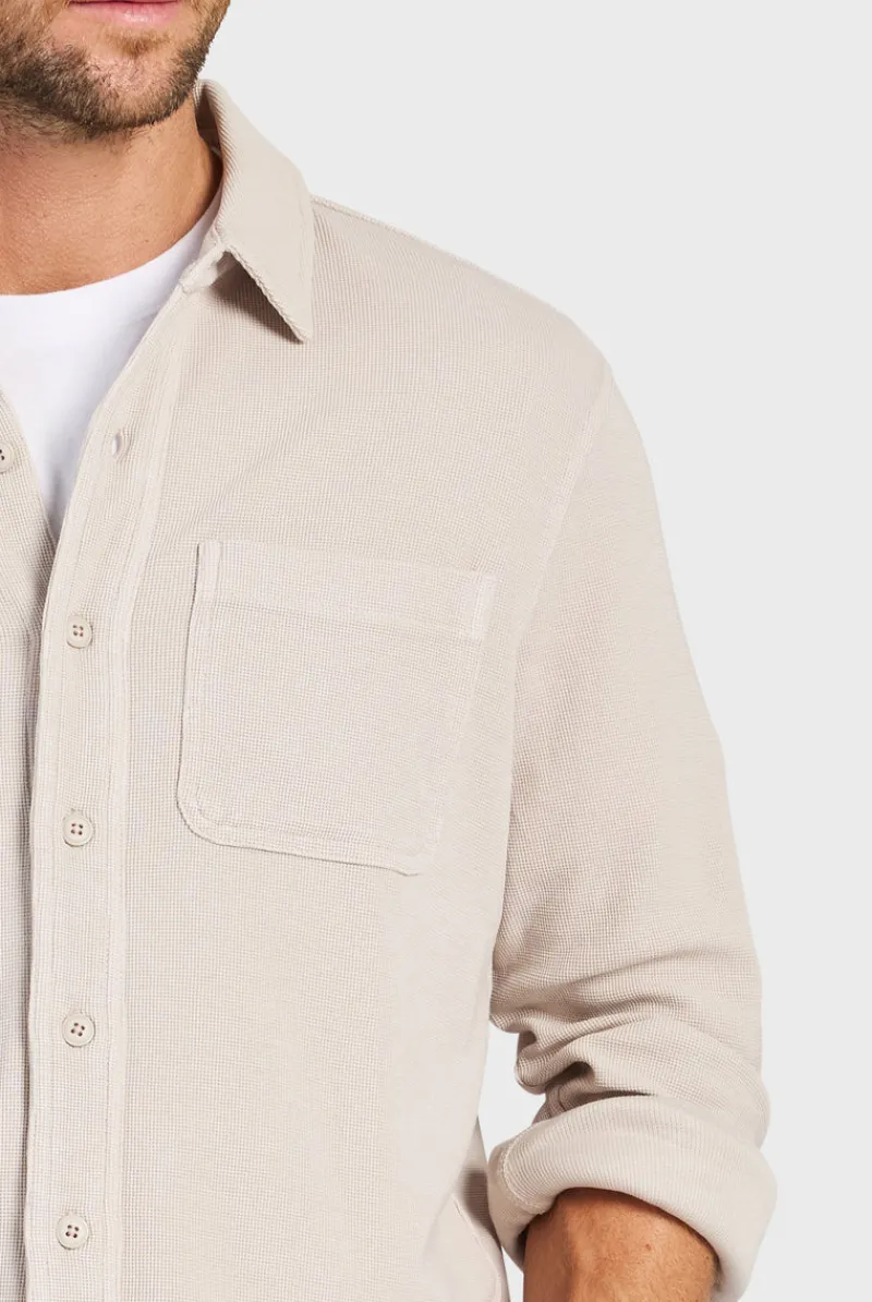 Hot Academy Brand Carlos Cotton Waffle Shirt
