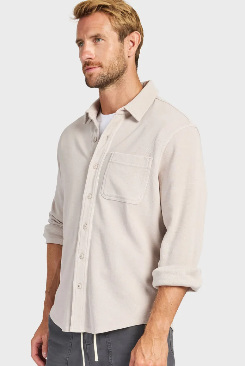 Hot Academy Brand Carlos Cotton Waffle Shirt