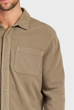 Fashion Academy Brand Carlos Cotton Waffle Shirt