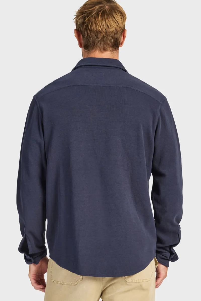 Fashion Academy Brand Carlos Cotton Waffle Shirt
