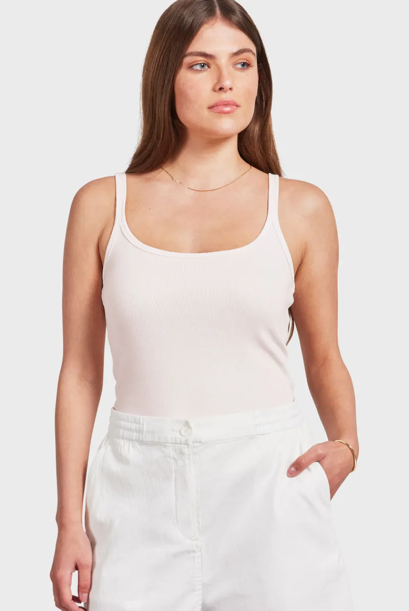 Hot Academy Brand Charlie Rib Tank