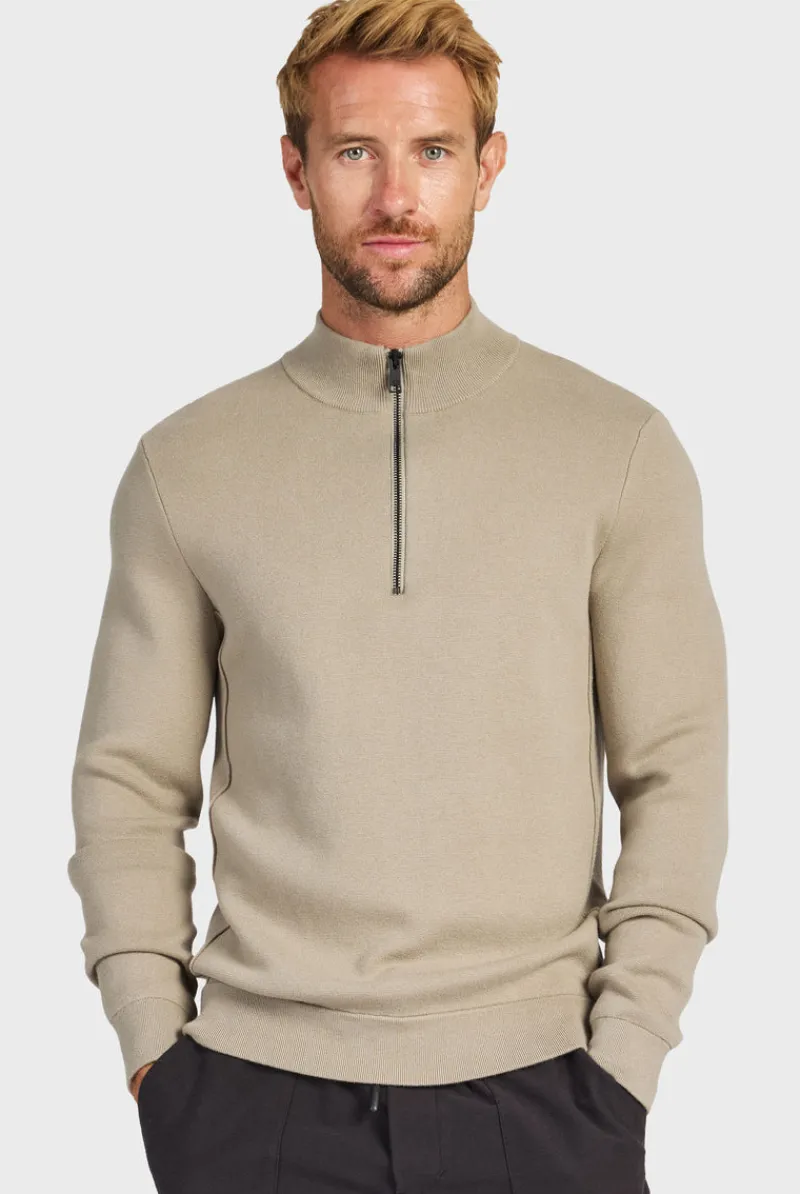 Hot Academy Brand Danzer 1/4 Zip Knit