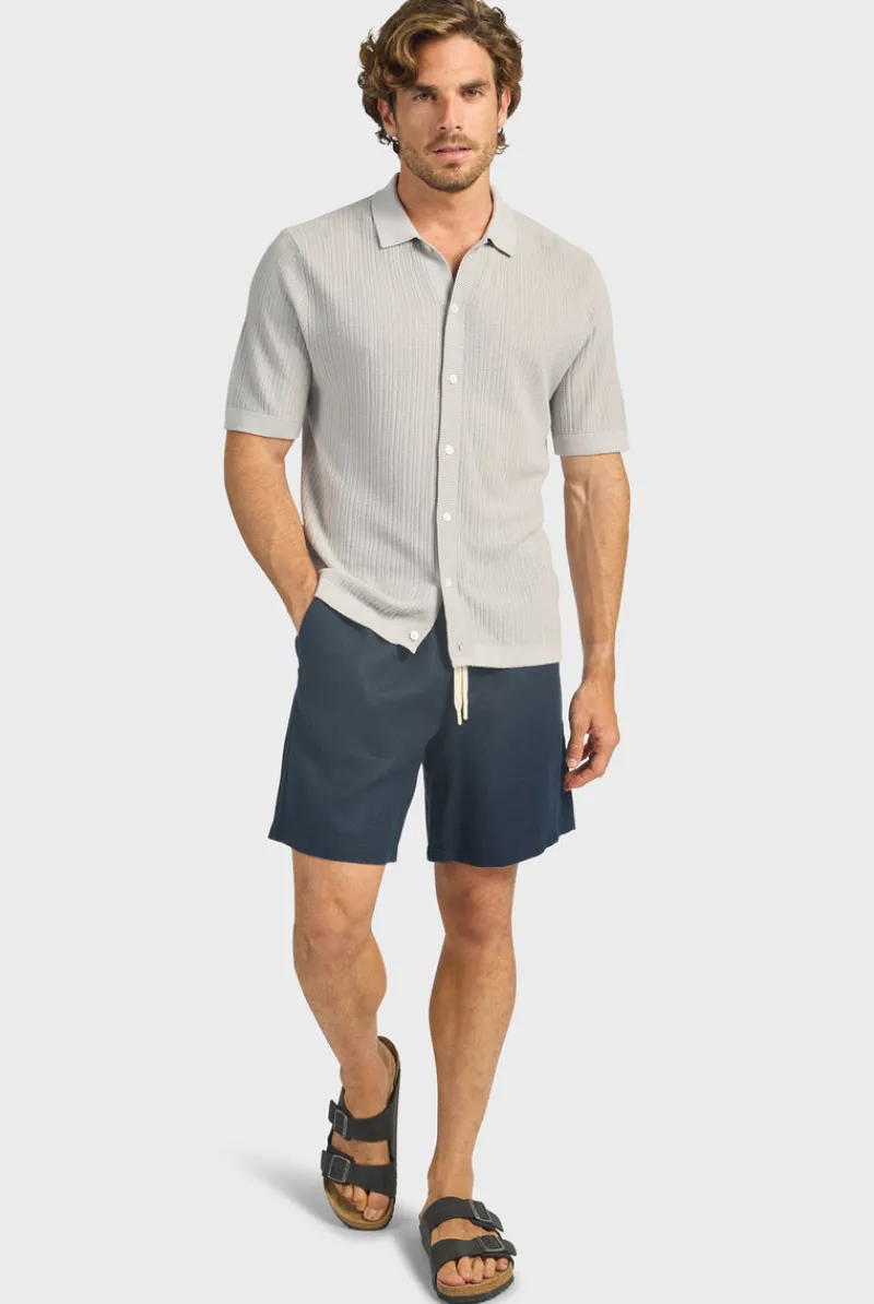 Hot Academy Brand Davie Knit Short Sleeve