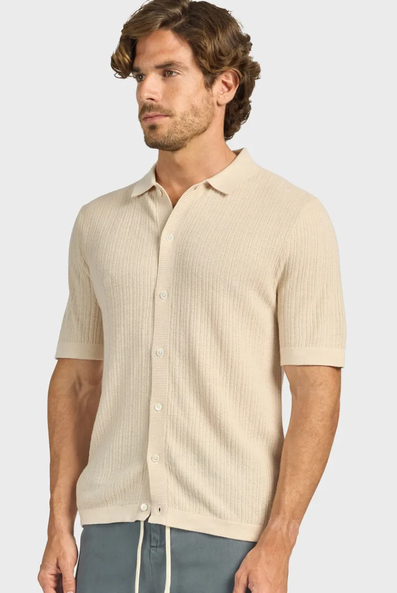 New Academy Brand Davie Knit Short Sleeve