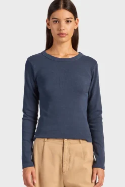 Outlet Academy Brand Essential Rib Long Sleeve
