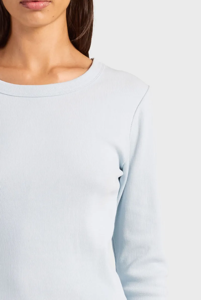 Clearance Academy Brand Essential Rib Long Sleeve