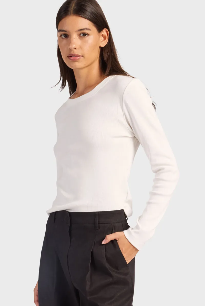 Fashion Academy Brand Essential Rib Long Sleeve