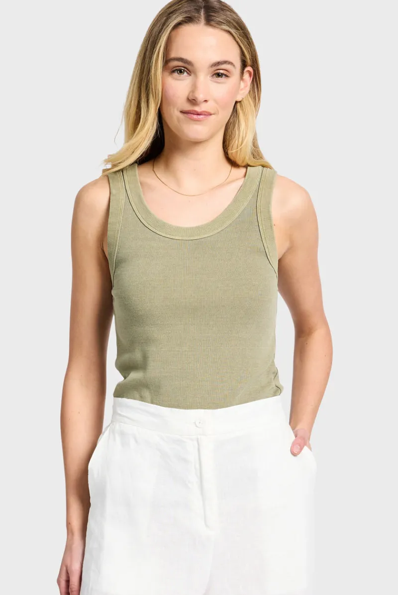 Online Academy Brand Essential Rib Tank