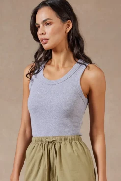 Sale Academy Brand Essential Rib Tank
