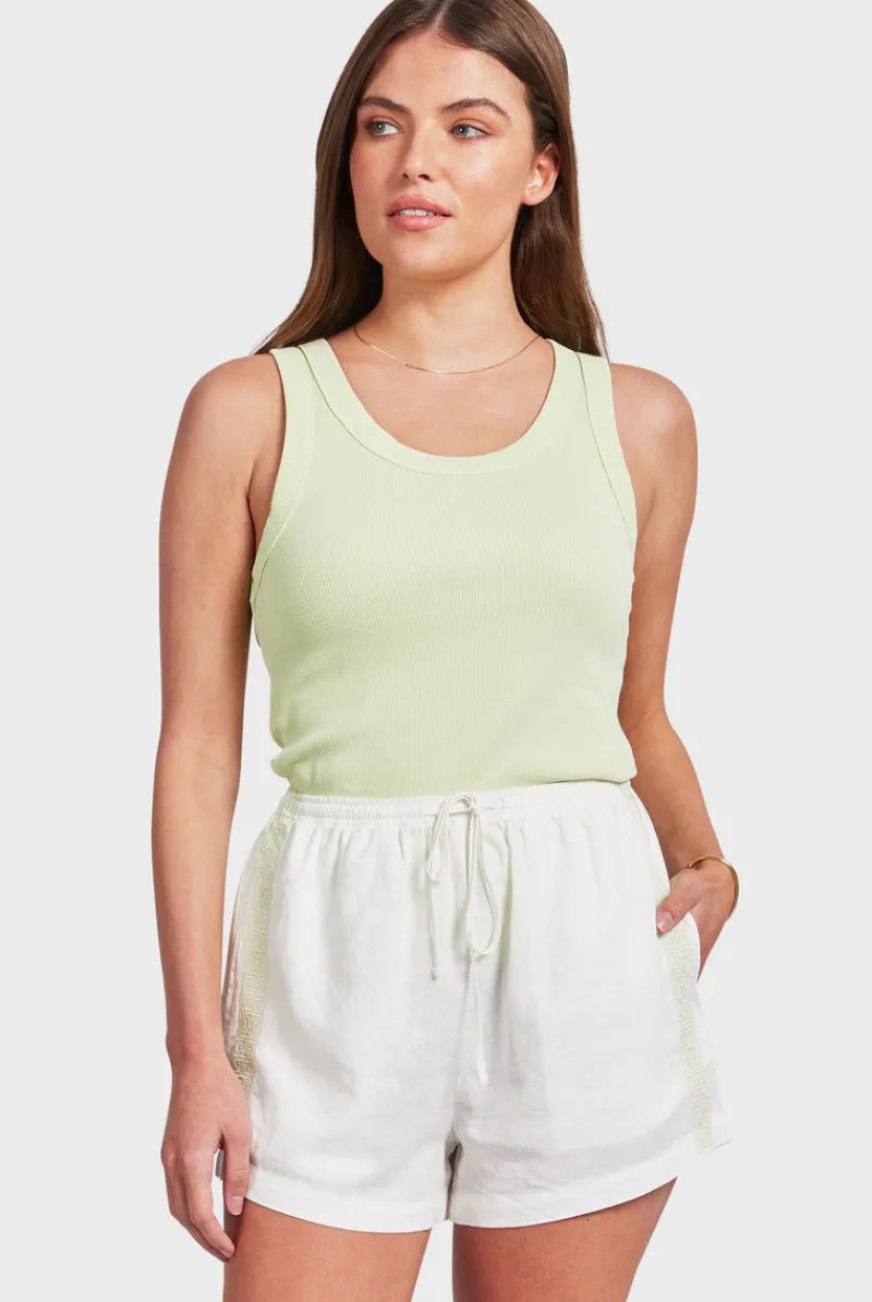 Sale Academy Brand Essential Rib Tank