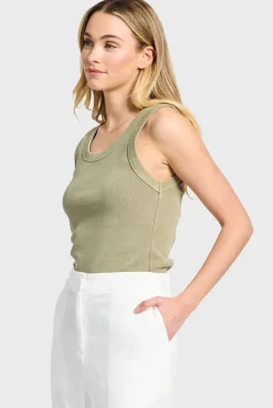 Online Academy Brand Essential Rib Tank