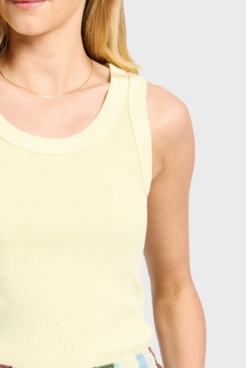 Fashion Academy Brand Essential Rib Tank
