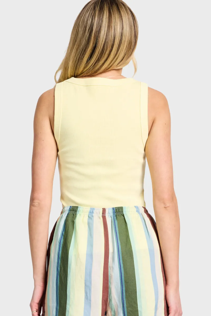 Fashion Academy Brand Essential Rib Tank