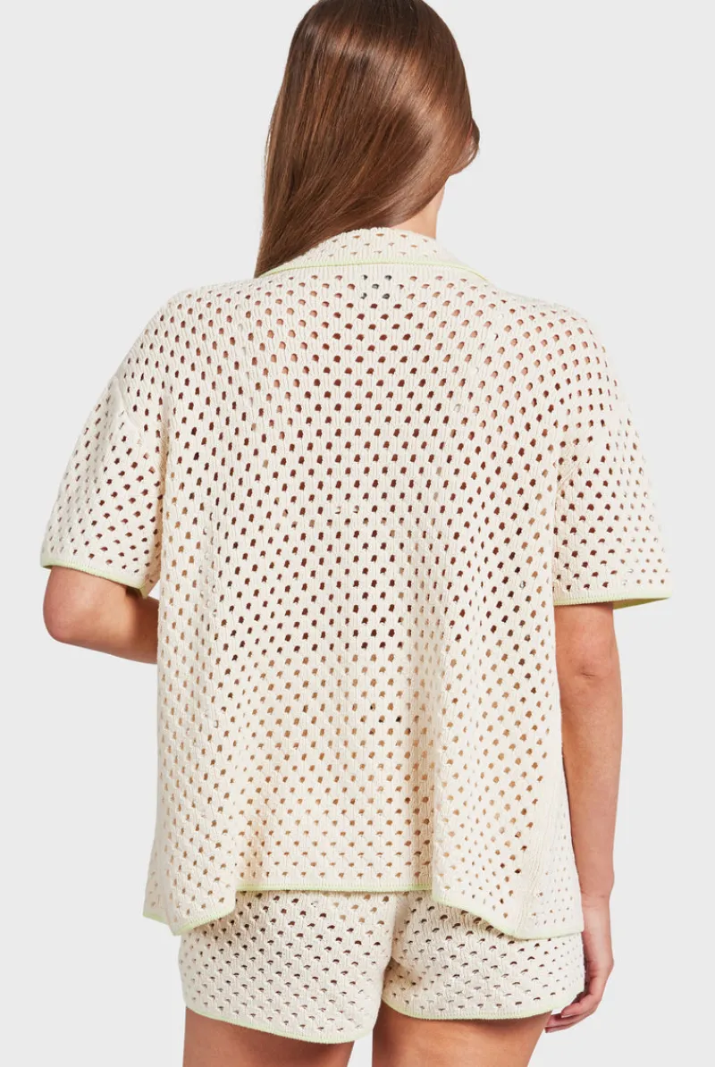 Online Academy Brand Farrah Crochet Shirt