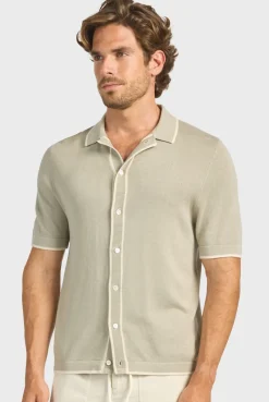 Sale Academy Brand Fowler Knit Short Sleeve