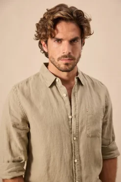 Hot Academy Brand Hampton Linen Shirt
