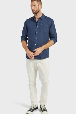 Discount Academy Brand Hampton Linen Shirt
