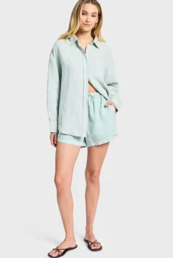 Sale Academy Brand Hampton Linen Shirt