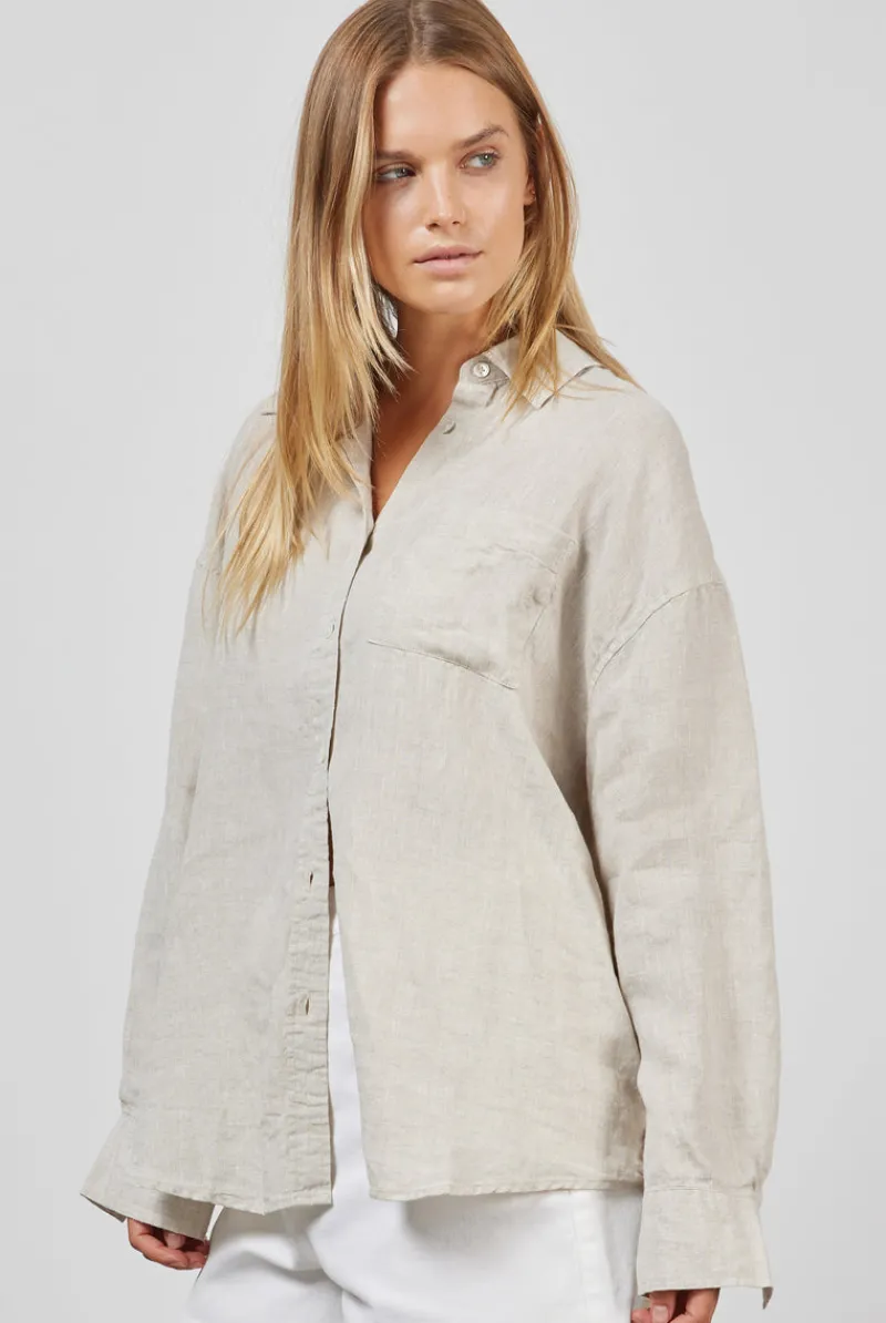 Fashion Academy Brand Hampton Linen Shirt