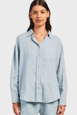 New Academy Brand Hampton Linen Shirt