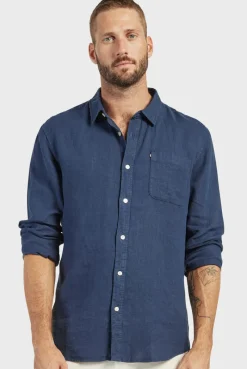 Discount Academy Brand Hampton Linen Shirt