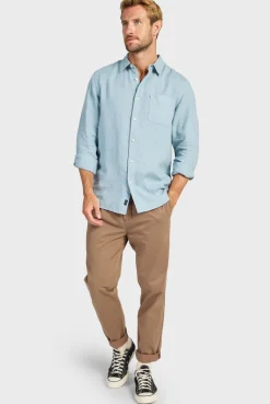 Discount Academy Brand Hampton Linen Shirt