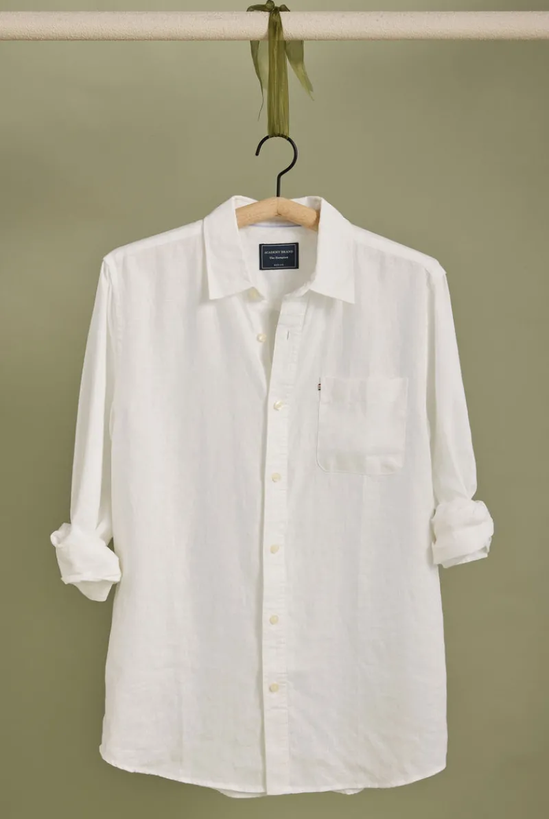 Sale Academy Brand Hampton Linen Shirt