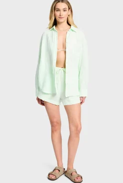 Sale Academy Brand Hampton Linen Shirt