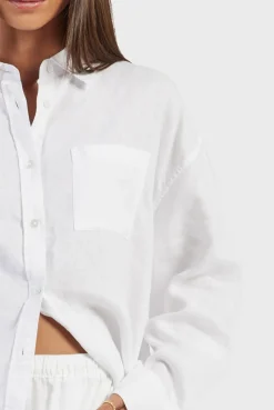 New Academy Brand Hampton Linen Shirt