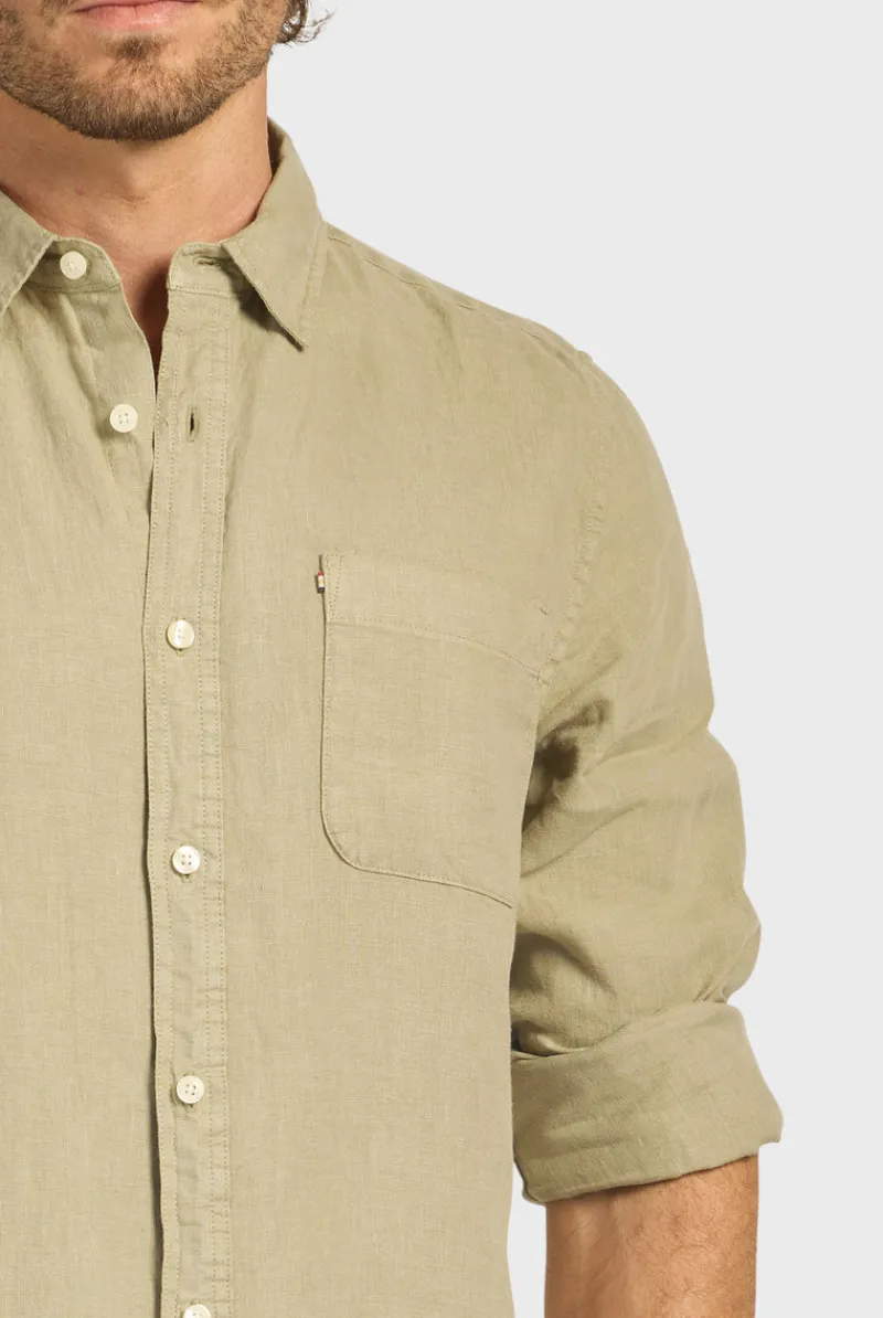 Hot Academy Brand Hampton Linen Shirt