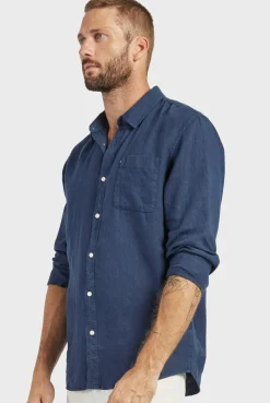 Discount Academy Brand Hampton Linen Shirt