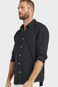 Discount Academy Brand Hampton Linen Shirt