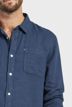 Discount Academy Brand Hampton Linen Shirt