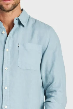 Discount Academy Brand Hampton Linen Shirt