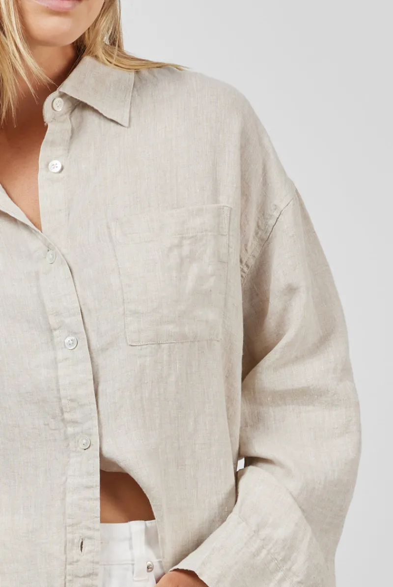 Fashion Academy Brand Hampton Linen Shirt