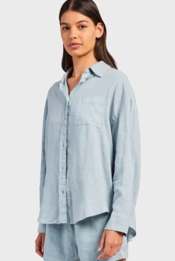 New Academy Brand Hampton Linen Shirt