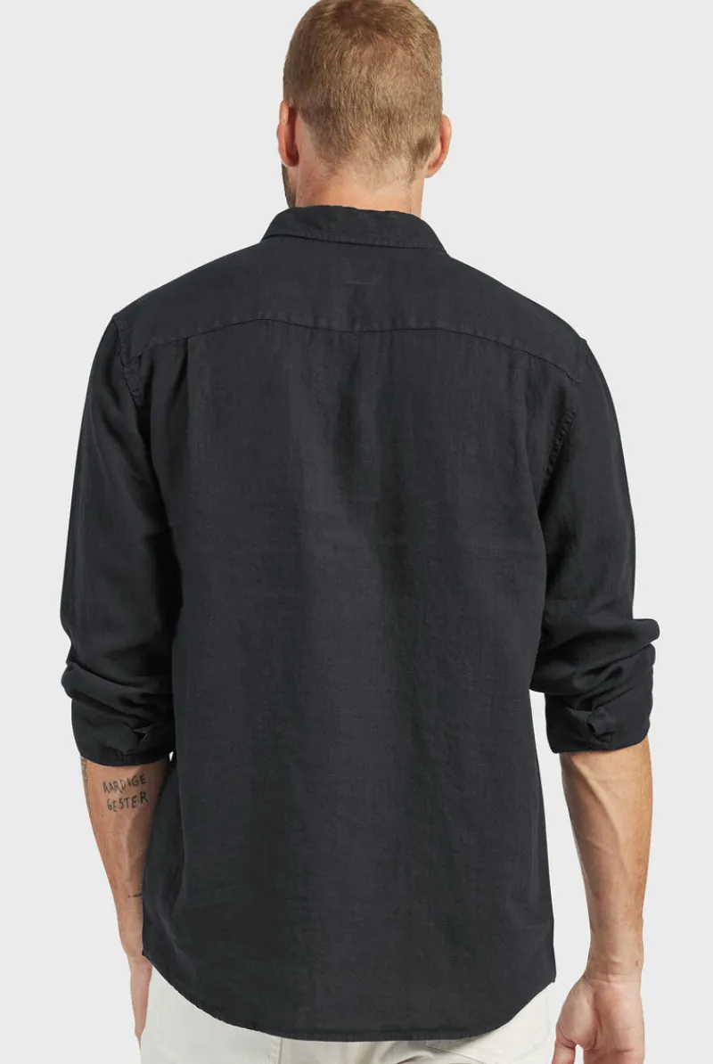 Discount Academy Brand Hampton Linen Shirt