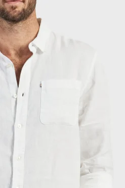 Sale Academy Brand Hampton Linen Shirt