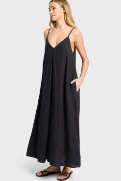 Clearance Academy Brand Hampton Linen Slip Dress