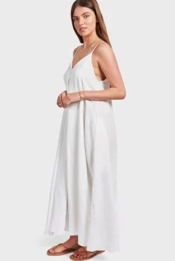 Outlet Academy Brand Hampton Linen Slip Dress
