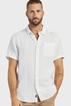 Hot Academy Brand Hampton Linen S/S Shirt