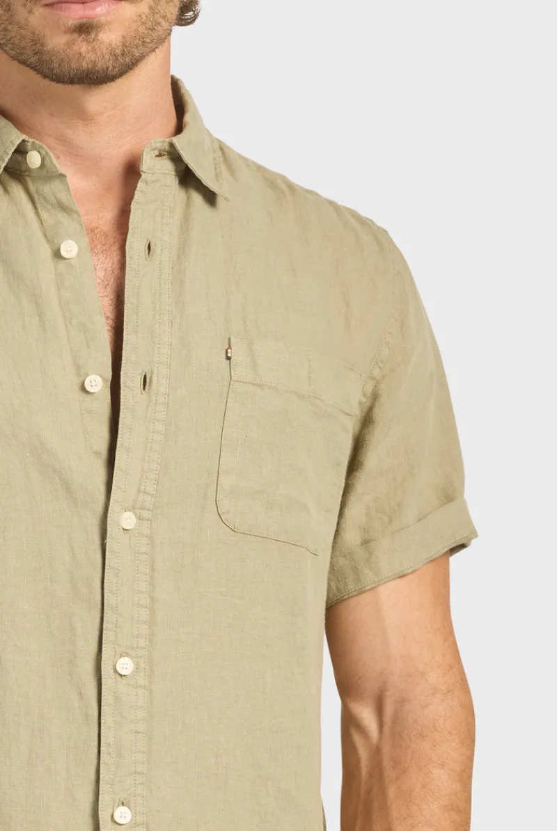 Fashion Academy Brand Hampton Linen S/S Shirt